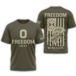 Ohio State Buckeyes Ncaa Freedom Under Armour All-Over Print T Shirt