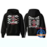 Ohio State Buckeyes NCAA National Champions All-Over Print Hoodie