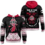 Ohio State Buckeyes Trail of Tears Awareness 1828 1838 All-Over Print Hoodie