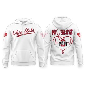 Ohio State Buckeyes Nurses Night All-Over Print Hoodie