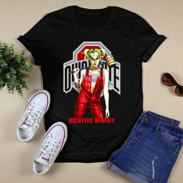Ohio State Buckeyes Of Prey Dh 19 Ncaa Osb T Shirt Black 1