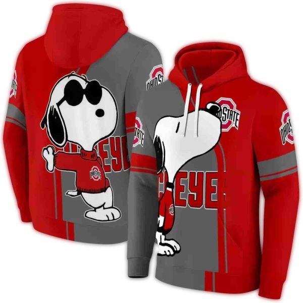 Ohio-State-Buckeyes-Playful-Snoopy-AOP-Hoodie-1 Ohio State Buckeyes Playful Snoopy AOP Hoodie 1