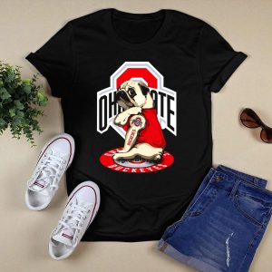 Ohio State Buckeyes Pug T Shirt