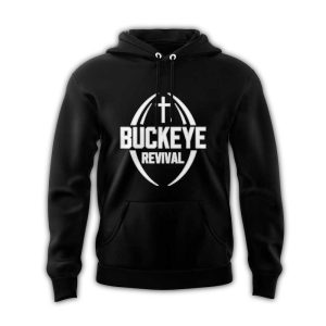 Ohio State Buckeyes Revival Jesus All-Over Print Hoodie