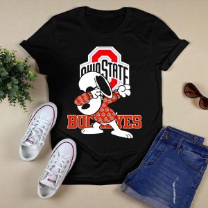 Ohio State Buckeyes Snoopy Dabbing T Shirt