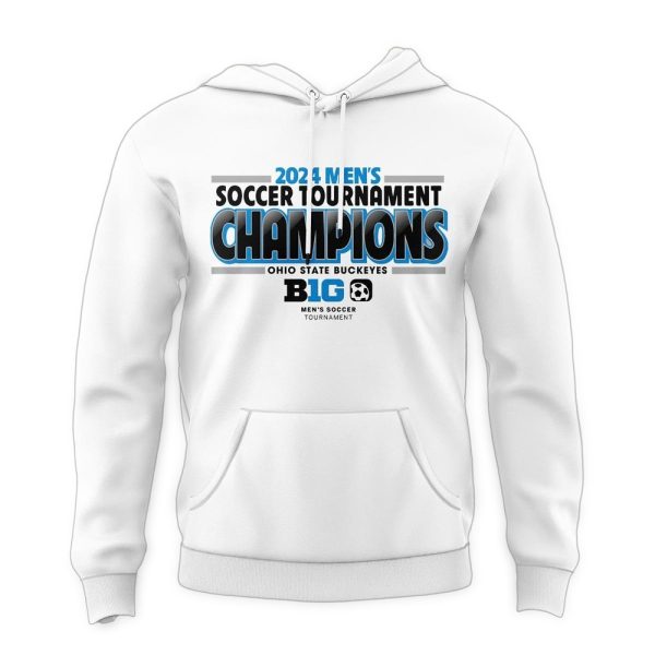Ohio State Buckeyes Soccer 2024 Big Ten Tournament Champions AOP Hoodie 1