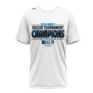 Ohio State Buckeyes Soccer 2024 Big Ten Tournament Champions All-Over Print T Shirt