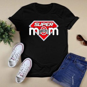 Ohio State Buckeyes Super Mom T Shirt