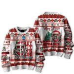 Ohio State Buckeyes They Not Like Us Merry Christmas To All Ugly Sweater