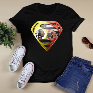 Ohio State Buckeyes Washington Commanders Superman T Shirt
