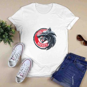 Ohio State Buckeyes Wolf Medallion Cht1Twnc2017 T Shirt