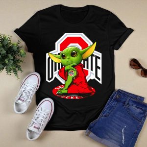 Ohio State Buckeyes Yoda Fan Tribute T Shirt