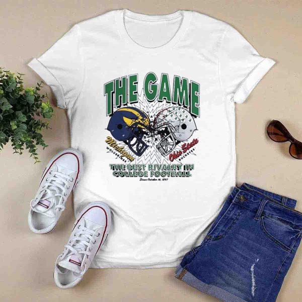Ohio State Buckeyes vs Michigan Wolverines the Game Best Rivalry 2025 T Shirt Style 1 0