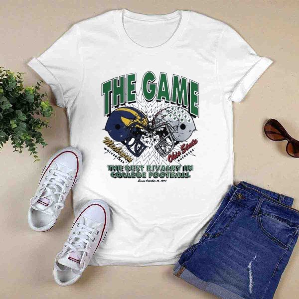 Ohio State Buckeyes vs. Michigan Wolverines 2025 The Game Matchup T Shirt Style 1 0