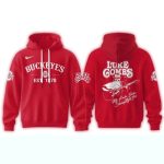 Ohio State Buckeyes x Luke Combs My Kinda Saturday Night Tour All-Over Print Hoodie