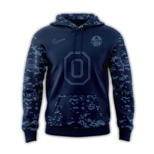 Ohio State Buckeyes x US Navy 250th Birthday Celebration All-Over Print Hoodie