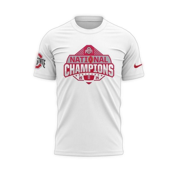 Ohio State Football 2024 College Football Playoff National Champions AOP T Shirt 1