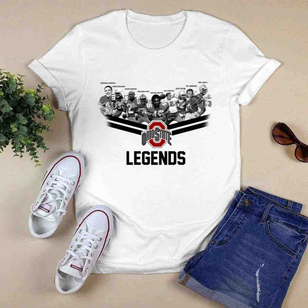 Ohio State Legends Signatures shirt 0