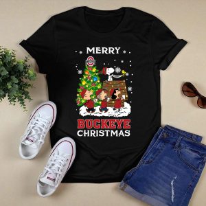 Ohio State Snoopy Family Christmas Shirt