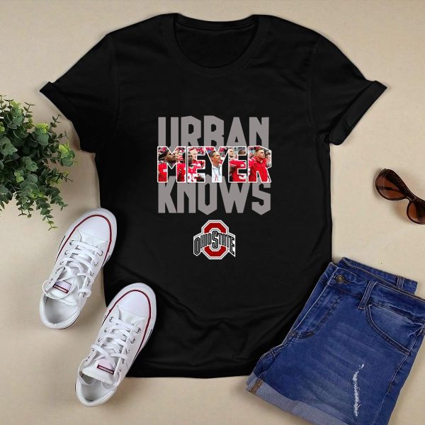 Ohio State Urban Meyer Knows Shirt Black 1
