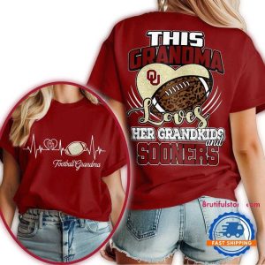 Oklahoma Sooners 2025 Grandparents Day All-over Print T-Shirt