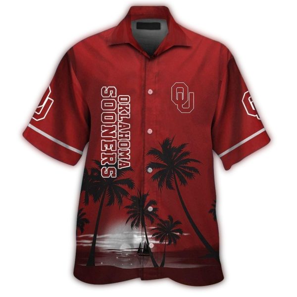 Oklahoma-Sooners-Beach-Night-Tropical-Hawaiian-Shirt-1 Oklahoma Sooners Beach Night Tropical Hawaiian Shirt 1