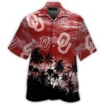 Oklahoma Sooners Coconut Dawn Beach Tropical Hawaiian Shirt