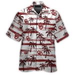 Oklahoma Sooners Coconut Pattern Vintage Tropical Hawaiian Shirt