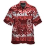 Oklahoma Sooners Coconut Surf Vintage Tropical Hawaiian Shirt