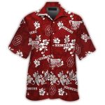 Oklahoma Sooners Floral Flower Retro Hawaiian Shirt