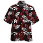 Oklahoma Sooners Floral Leafs Vintage Hawaiian Shirt