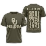 Oklahoma Sooners Freedom Under Armour All-over Print T-Shirt