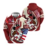 Personalized Klahoma Sooners Hoodie Mickey Mouse 100 Year Anniversary All-over Print Hoodie