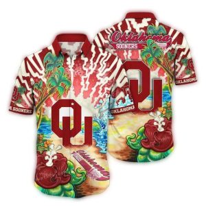 Oklahoma Sooners Landscape Art Hawaiian Shirt