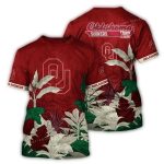 Oklahoma Sooners Landscape Vintage All-over Print T-Shirt
