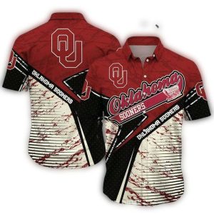 Oklahoma Sooners Logo In My Heart Hawaiian Shirt