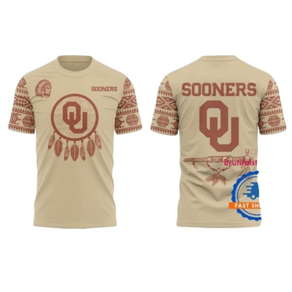 Oklahoma Sooners Native American Heritage Month New T Shirt 1
