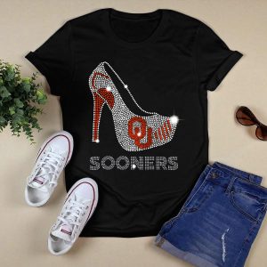 Oklahoma Sooners Ou High Heel Sparkle T-Shirt
