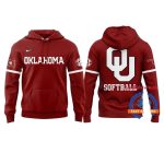 Oklahoma Sooners Softball New All-over Print Hoodie