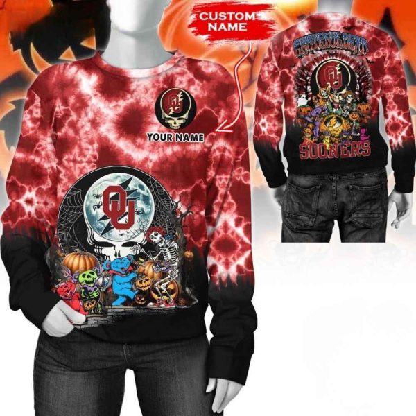 Oklahoma Sooners Special Football Halloween Sweatshirt
