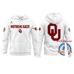 Oklahoma Nothing Easy All-over Print Hoodie