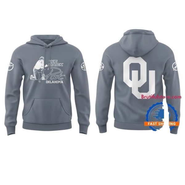 Oklahoma Sooners We Back Pat 2025 Hoodie Shirt 1