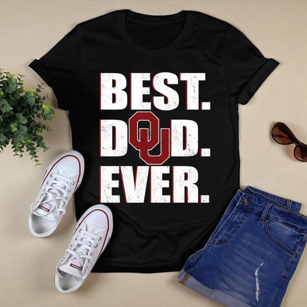 Oklahoma Sooners best dad ever shirt 1