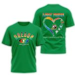 Oregon Ducks 2025 National Coming Out Day Pride All-Over Print T-Shirt