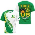 Oregon Ducks 2025 Ncaa They Not Like Us All-Over Print T-Shirt