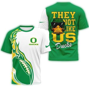 Oregon Ducks 2025 Ncaa They Not Like Us All-Over Print T-Shirt