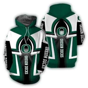 Oregon Ducks Armor Football All-Over Print Hoodie
