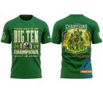 Oregon Ducks Big Ten Champions All-Over Print T-Shirt