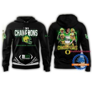 Oregon Ducks Big Ten Champions All Over Print Hoodie