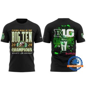 Oregon Ducks Big Ten Champions New All-Over Print T-Shirt
